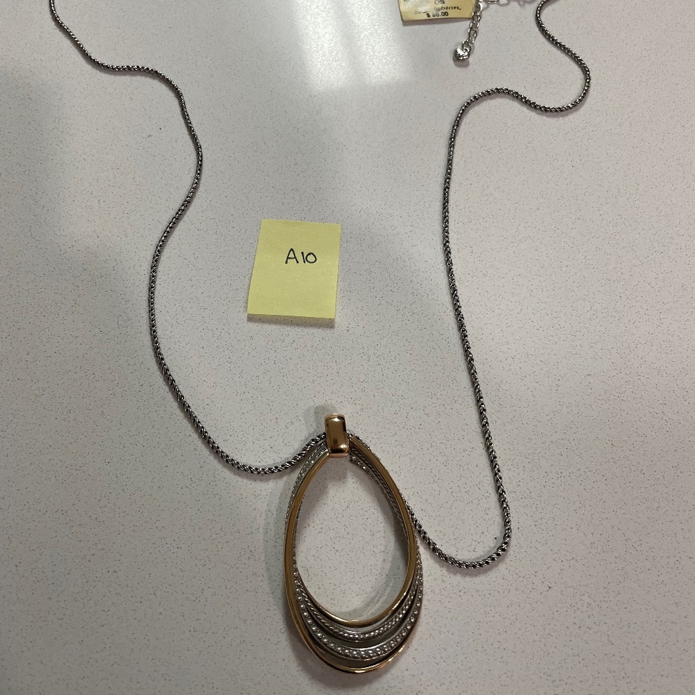 NEW Brighton Necklace, Silver/Gold